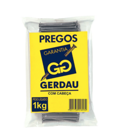 PREGO GERDAU C/CABECA 17 x 27 KG