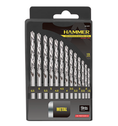 KIT BROCA HAMMER A.R.13PC 1,5A6,5MM PPF