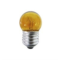 LAMP BOLINHA BRASF. 07Wx220V AMBAR