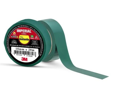 FITA ISOLANTE 3M IMPERIAL 10mx18 VD