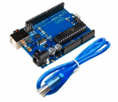 ARDUINO UNO ATMEGA 328 DIP + CABO USB