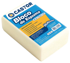 ESPUMA EM BLOCO CASTOR 7X13X20CM 051