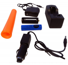 LANTERNA TATICA LED 110000 LUMENS 38000W C/ KIT - SKL Supply - Inteligência em Compras p/ Manutenção