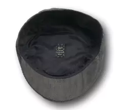 Boina veludo cotelê cinza escuro - comprar online