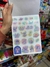 450 Stickers Book Stitch - Wet Paper