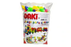 Daki Bolsa 209 – 224 Piezas con Ruedas y Personajes
