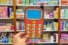 Enhebrado Teléfono Celular – Motricidad Fina - comprar online