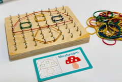 Geoplano con Tarjetas de Patrones - comprar online