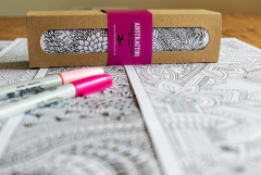 Pack x4 Láminas para Pintar. Colección: Abstractos en internet