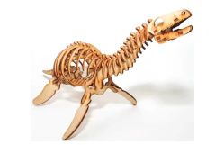 Puzzle 3D Plesiosaurio – Maqueta de Madera para Armar
