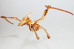 Puzzle 3D Pterodáctilo – Maqueta de Madera para Armar