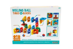 Rolling Ball, Tube &amp; Blocks 49 Piezas - Nicasio el Ratón