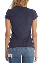 T-SHIRT FEMININA M/C CLÁSSICA MARINHO REF.4513-0299-1 na internet