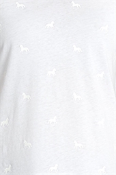 T-SHIRT FEMININA M/C CLÁSSICA BRANCO REF.4434-0081-1 - comprar online