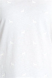 T-SHIRT FEMININA M/C CLÁSSICA BRANCO REF.4434-0081-1 - comprar online