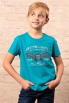 T-SHIRT BOYS M/C REGULAR TURQUESA REF.4688-0486-1 - cod:15699