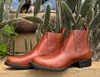 BOTINA GOYAZES PULL UP TAN C/FLORAO RED -cod:11606 - comprar online