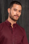 CAMISA MASCULINA M/C REGULAR BORDÔ - COD: 15970