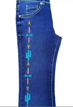 Calça infantil cacto boot cut -cod:16354 - comprar online
