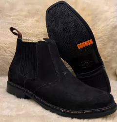 Botina Masculino Casual 53120 Preta -cod:15774