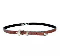 BANDINHA DE COURO COM GLITER -cod:3263 - Bovitik Farm & Ranch