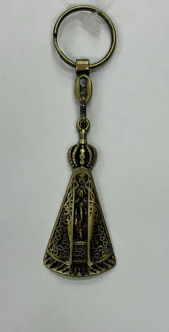 Chaveiro em zinco (Nossa senhora aparecida)