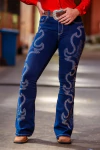 CALÇA VILLAGE BOOTCUT JEANS -cod:16342