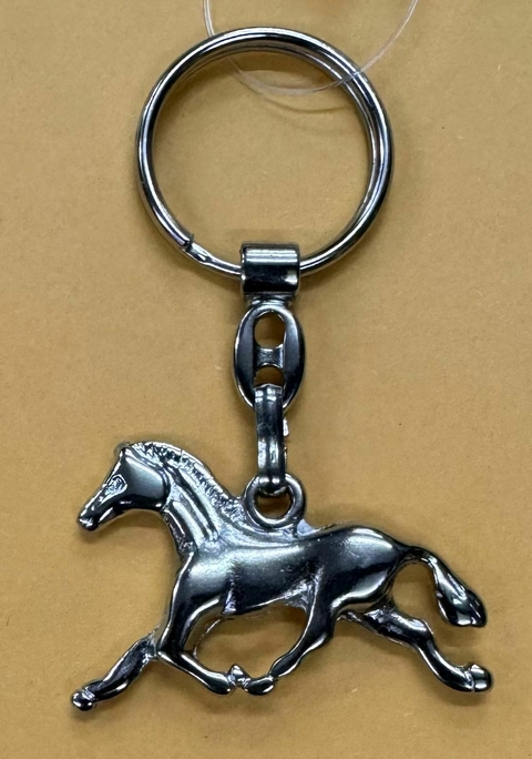 Chaveiro em zinco (cavalinho)