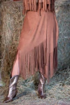 SAIA FRINGE WEST DUST IMBUIA/PRETO -cod:16459