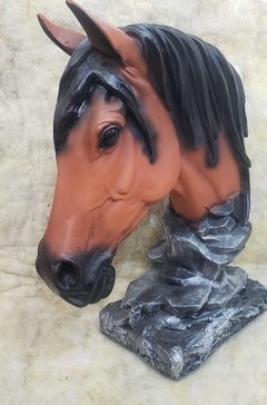 CABEÇA DE CAVALO EM RESINA COD:11752