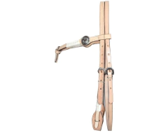 Cabeçada charroa duas margaridas - Cod:3681 - comprar online