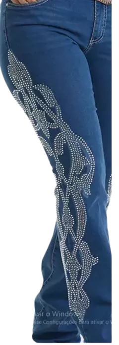 CALÇA JEANS FEMININA WEST DUST THAEME BOOTCUT -cod:16201 - comprar online