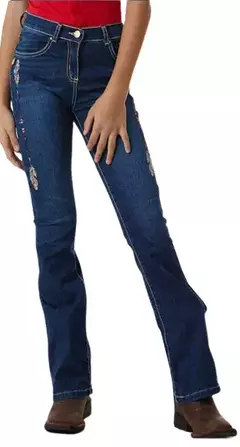 CALÇA JEANS INFANTIL WEST DUST FLECHA -cod:16244