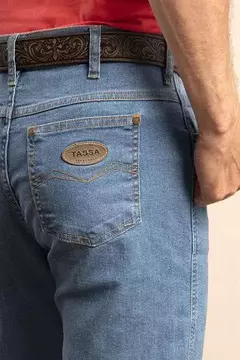 CALÇA MASCULINA TASSA COWBOY CUT SUPER STONE -cod:15148 - comprar online