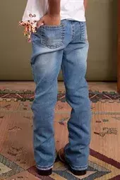 CALÇA TASSA GIRLS BOOT CUT MEDIUM WASH-cod:10241 - comprar online