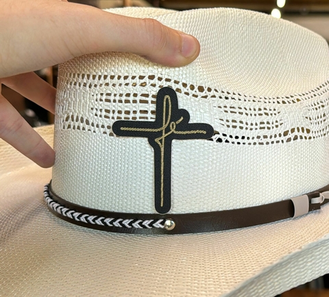 Adesivo em tecido p/chapéu (Fé)