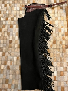 Chaparreira de Couro com Franjas - comprar online