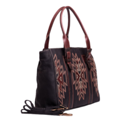 Bolsa Goyazes Couro Pit Stop Preto -cod:7636 - comprar online