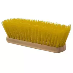 ESCOVÃO DE NYLON AMARELA CERDAS RÍGIDAS - comprar online