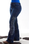 CALÇA CREEK BOOTCUT JEANS ESCURO -cd:16368