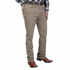 Calça Masculina Wrangler Jeans 13M Elastic Waistband Caqui Escuro -cod:12530 - comprar online