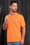POLO MASCULINA M/C REGULAR LARANJA TROPICAL REF.4479-0713-15