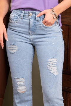 CALÇA TASSA FEMININA BOOT CUT MEDIUM WASH REF.5024-0744-1 - comprar online