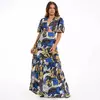 Vestido Estampado Floral Blue Inverno 24 - Cod:16376