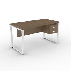 "O" Puesto Simple con Pantallla y Cajonera B - comprar online