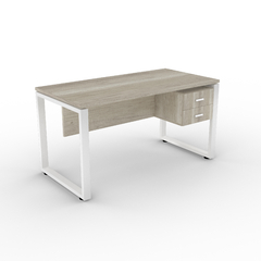 "O" Puesto Simple con Pantallla y Cajonera B - tienda online