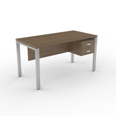 RIVA Puesto Simple con Pantalla y cajonera flotante A - comprar online