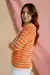SET CARDIGAN OLI + MUSCULOSA LOU NARANJA Y CRUDO - tienda online