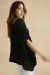 PONCHO INGLES NEGRO CON PLATA - GauchaBuenosAires