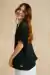 Imagen de PONCHO INGLES NEGRO CON PLATA